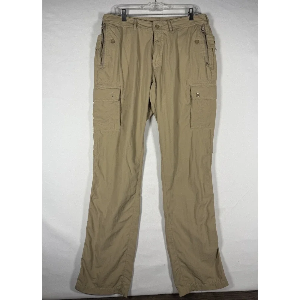 Clothing Arts P Cubed Pick Pocket Proof Travel Cargo Pants Men's 34x34 Tan Nylon